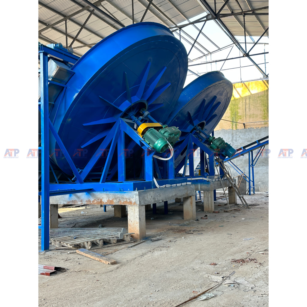 máy sản xuất phân bón dạng chảo