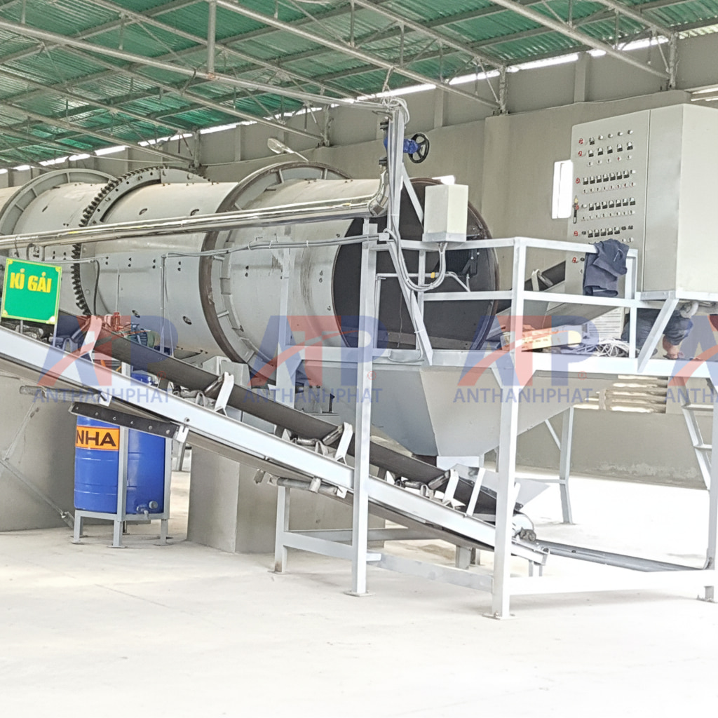 máy tạo hạt phân bón dạng ống