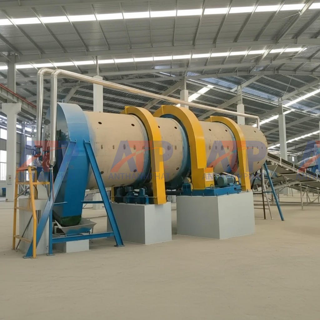 máy tạo hạt phân bón dạng ống