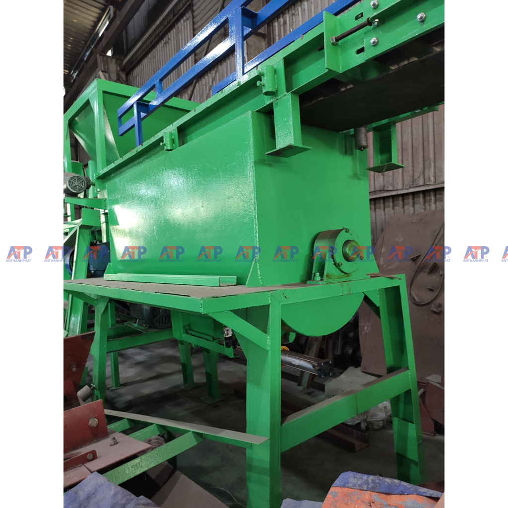 Chế Tạo Máy Trộn Xoắn Trục Ngang (Ribbon Mixer)