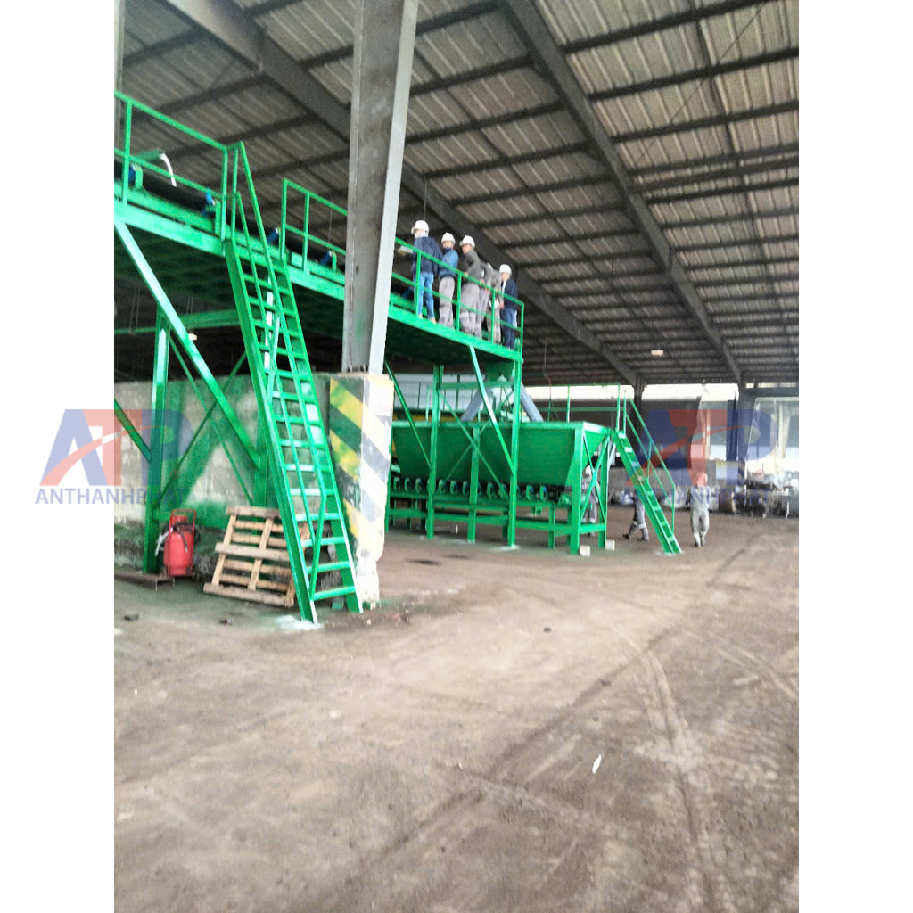 Sàn thao tác băng tải trên cao