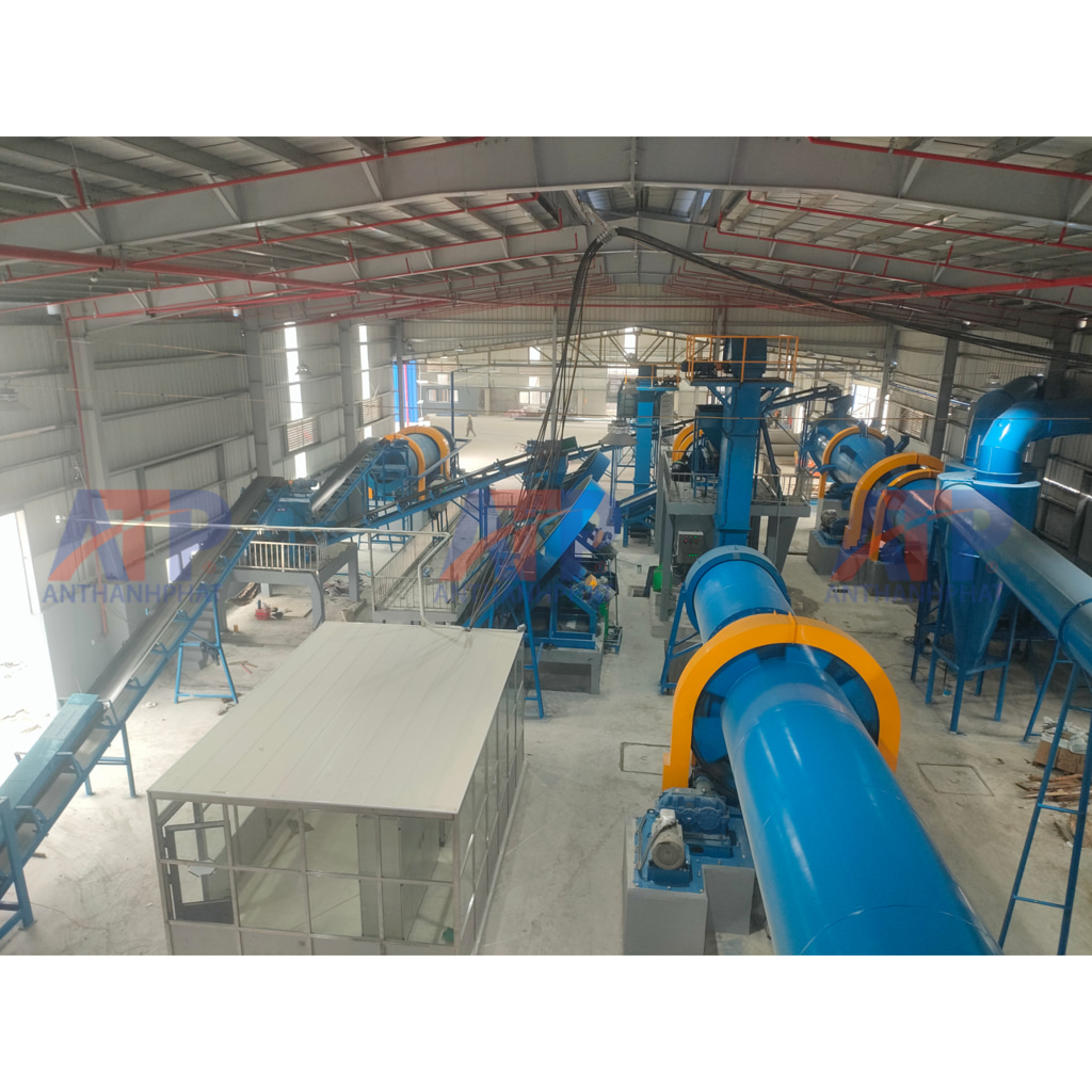 Thiết Kế & Chế Tạo Dây Chuyền Sản Xuất Phân Bón NPK Hơi Nước | Dự Án Phú Tài