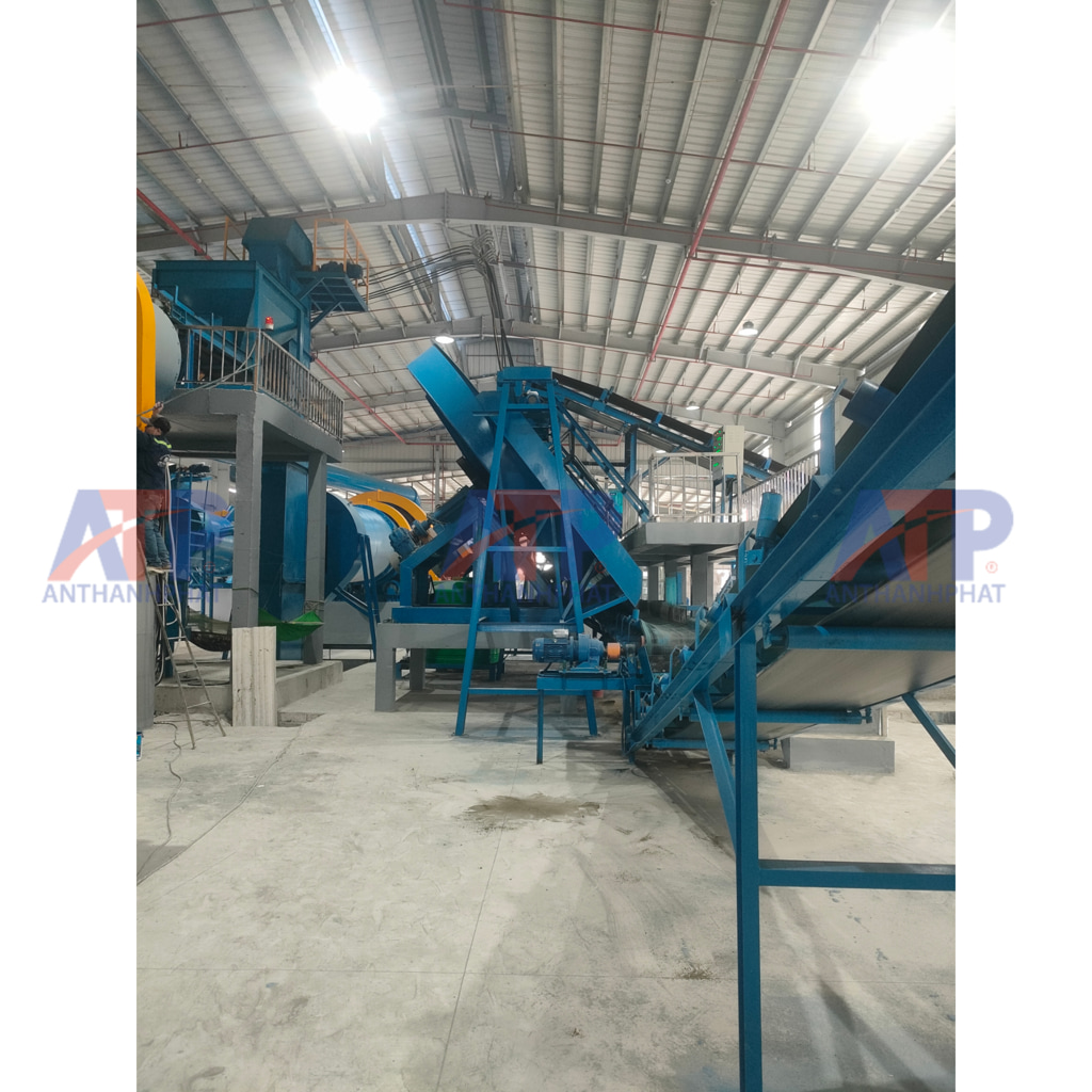 Thiết Kế & Chế Tạo Dây Chuyền Sản Xuất Phân Bón NPK Hơi Nước | Dự Án Phú Tài