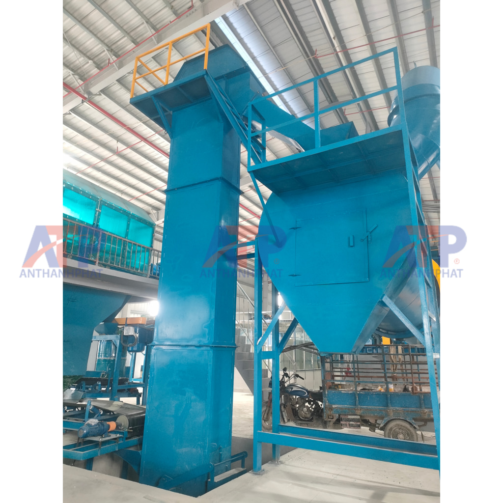 Thiết Kế & Chế Tạo Dây Chuyền Sản Xuất Phân Bón NPK Hơi Nước | Dự Án Phú Tài