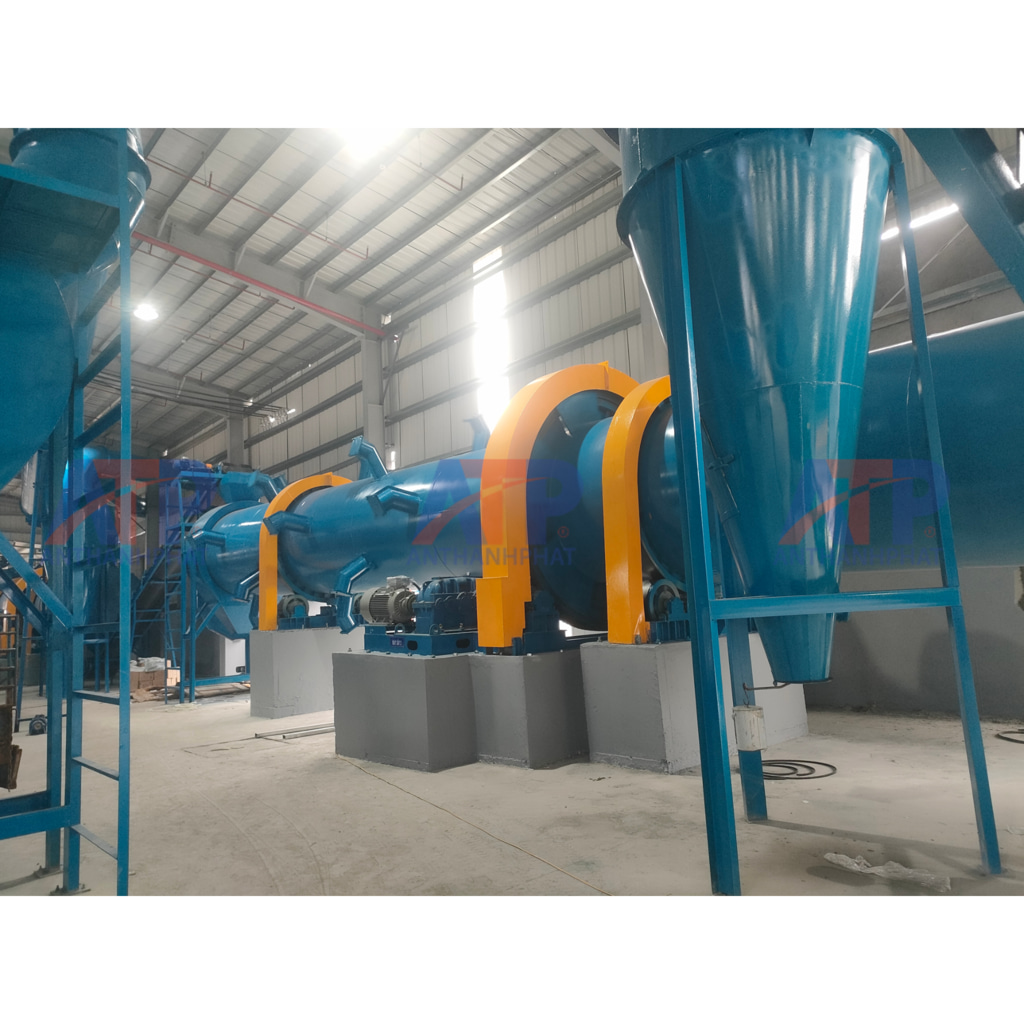 Thiết Kế & Chế Tạo Dây Chuyền Sản Xuất Phân Bón NPK Hơi Nước | Dự Án Phú Tài