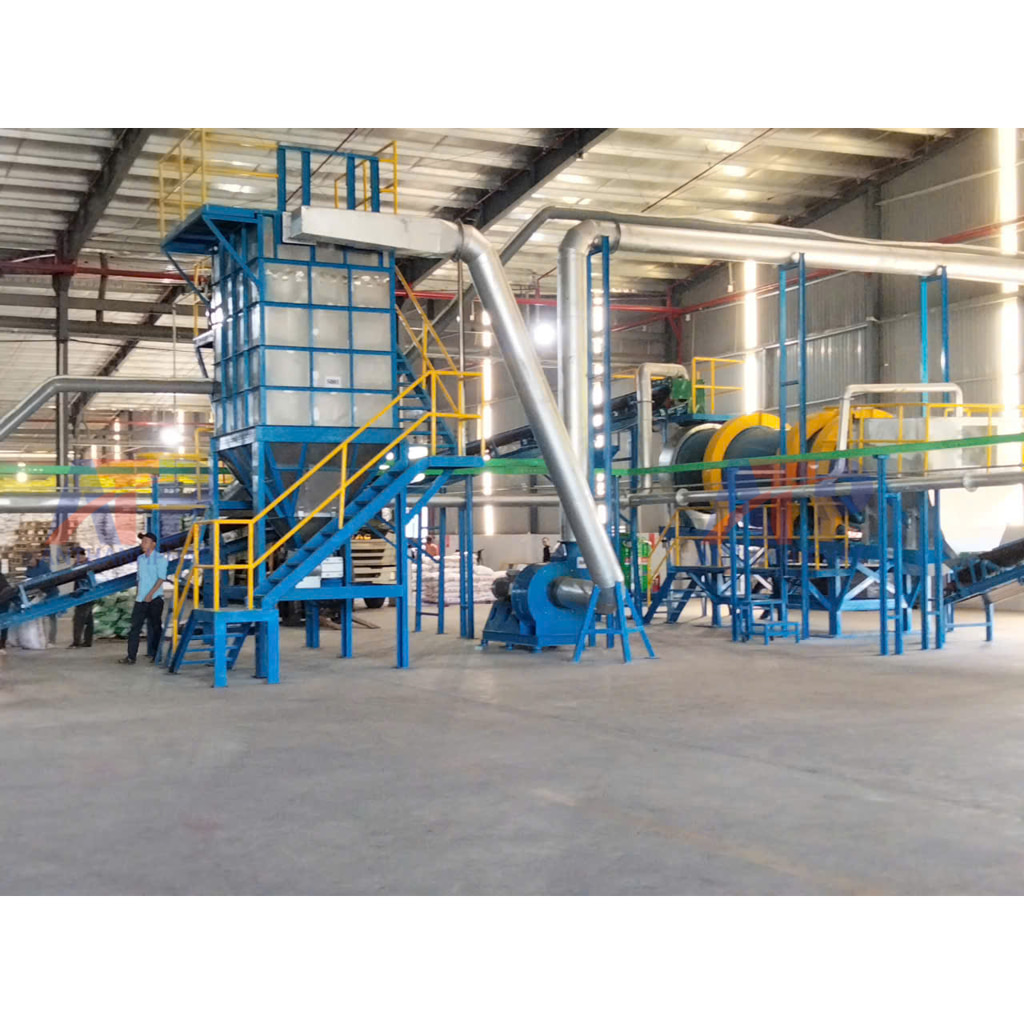 Bài viết giới thiệu dây chuyền trộn phân bón NPK Bình Định