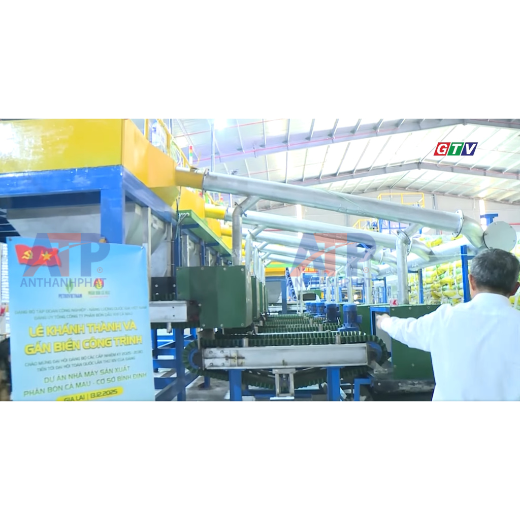 Bài viết giới thiệu dây chuyền trộn phân bón NPK Bình Định