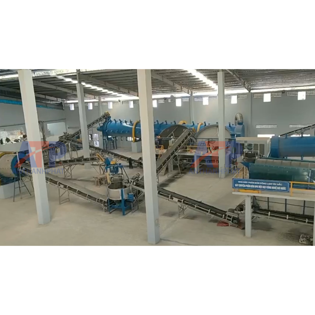 Bài viết giới thiệu dây chuyền sản xuất phân bón hơi nước Sông Lam Sơn La